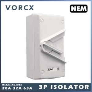 NEM WHT Weatherproof Surface Mount Isolating Switch Isolator
