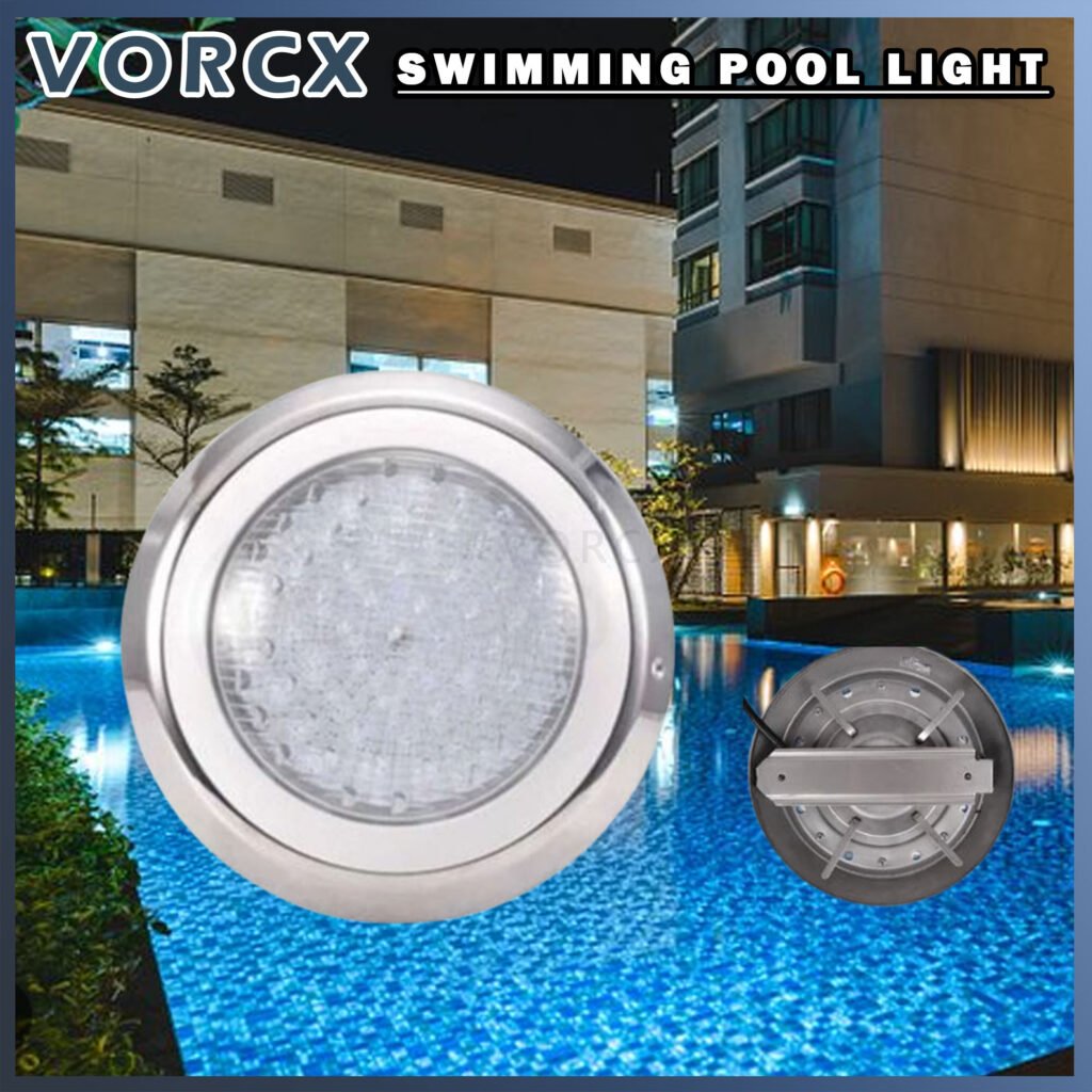 EB 24W 30W LED DC12 Swimming Pool Recessed Lamp Light DC12V-24V IP68