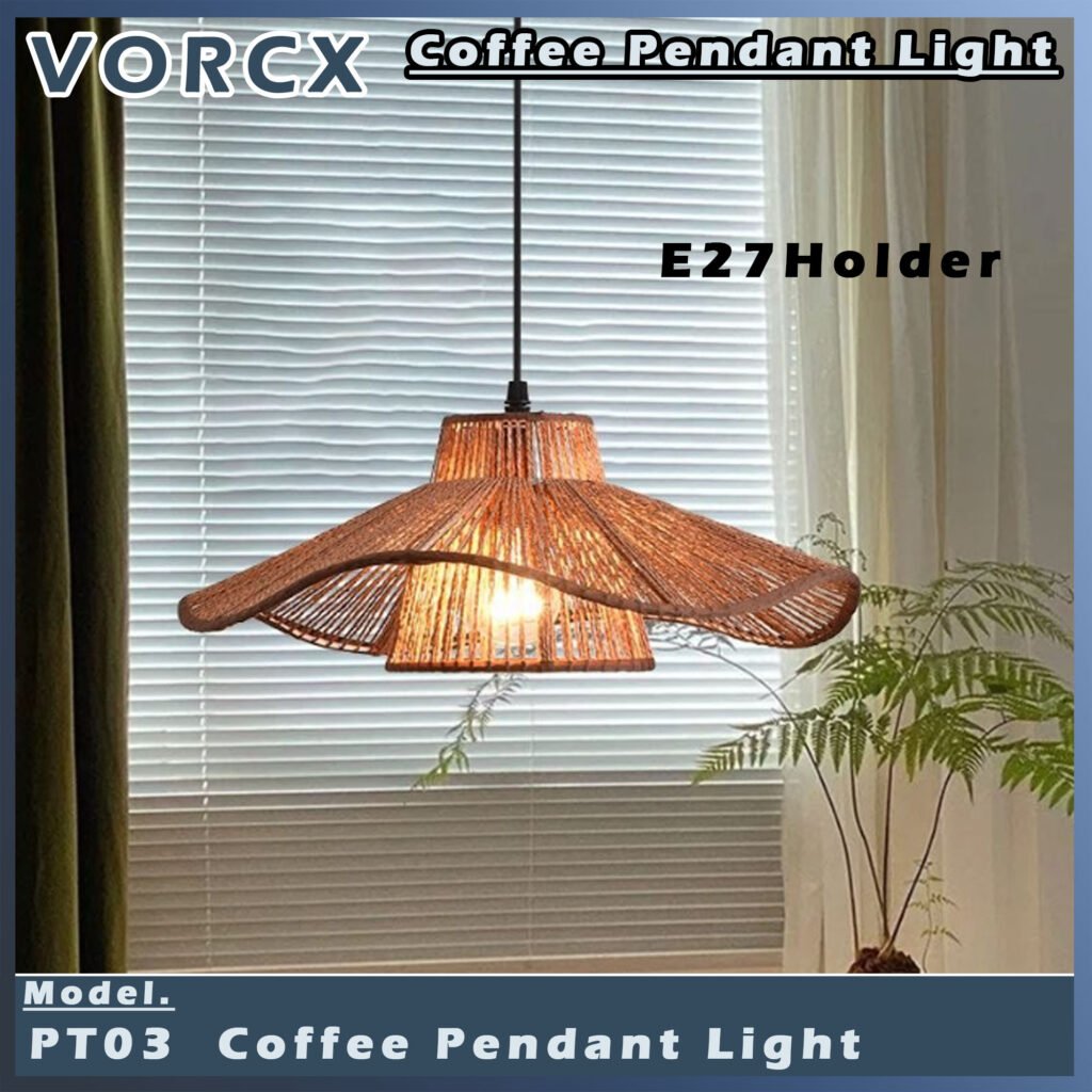 PT03 Coffee Pendant Light E27