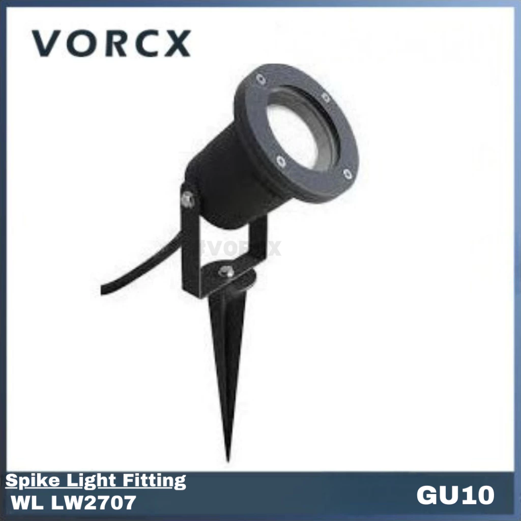 WL LW2707 GU10 Spike Garden Light Fitting