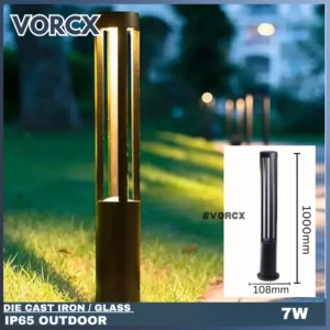 LH C 2007 Modern 1000mm LED Garden Light Outdoor Bollard Light Pole Light Garden Lamp Weatherproof IP65