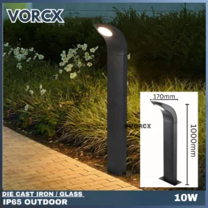 LH C2047 Modern 1000mm LED Garden Light Outdoor Bollard Light Pole Light Garden Lamp Weatherproof IP65