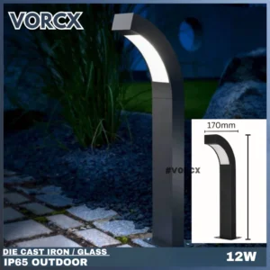 LH C2048 Modern 1000mm LED Garden Light Outdoor Bollard Light Pole Light Garden Lamp Weatherproof IP65