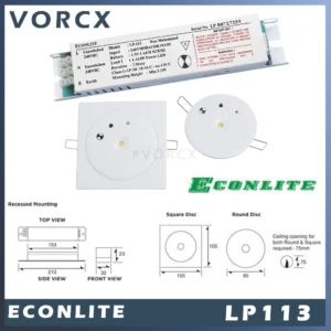 Econlite LP113 Hight Efficiency Emergency Light