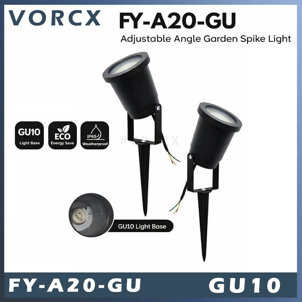 LH FY-A20 GU10 Spike Garden Light Fitting