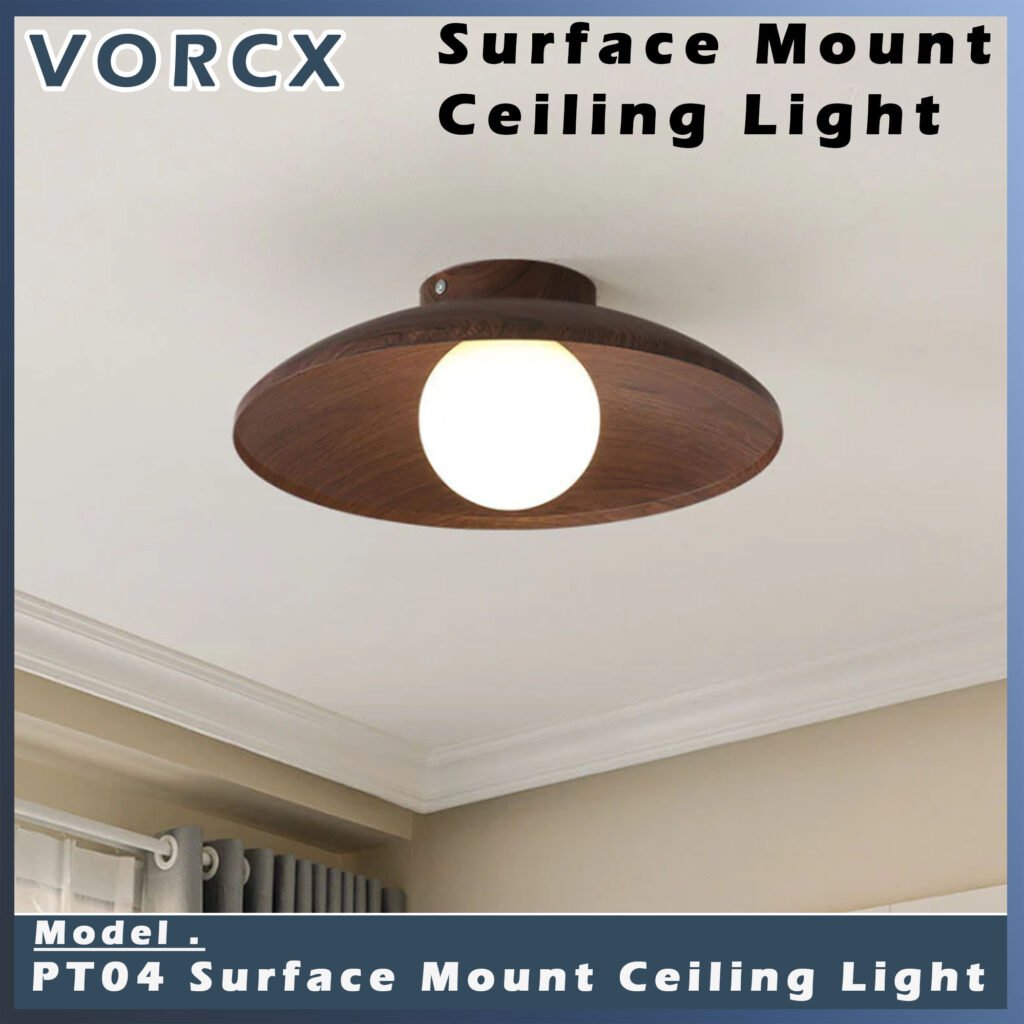PT04 Surface Ceiling Light E27 Holder