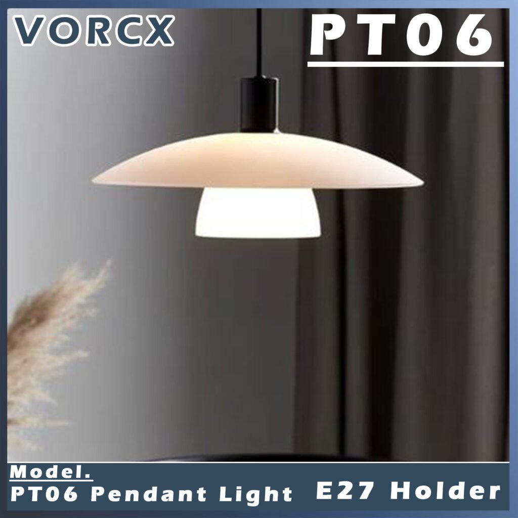 PT06 30cm / Layer / White E27 Pendant Light