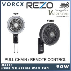 REZO V SERIES 8 INCH WALL FAN REGULATOR / REMOTE