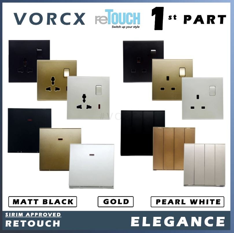 reTouch Elegance Sense Switch Socket