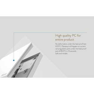 Simon E6 Series Switch / Switches & Socket WHITE - Image 6