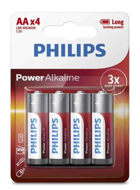 Philips Battery ( AAA / AA / C / D / 9V / LR23 / LR27 / A76 / CR2016 / CR2025 / CR2032 ) Zinc Chloride Lithium Alkaline - Image 3