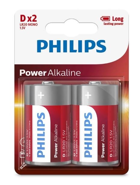 Philips Battery ( AAA / AA / C / D / 9V / LR23 / LR27 / A76 / CR2016 / CR2025 / CR2032 ) Zinc Chloride Lithium Alkaline - Image 6