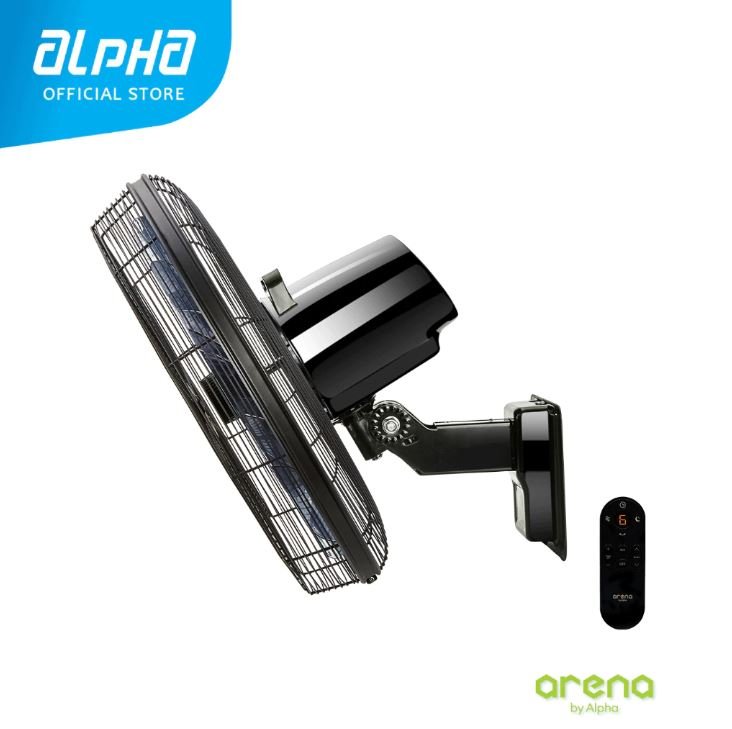 ALPHA Arena - AWF 1060/18 DC Motor Wall Fan 18 Inch with 18 Blades (6 Speed Remote) - Image 2