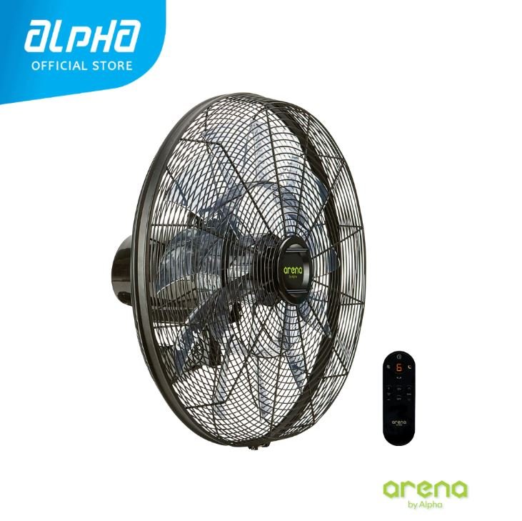 ALPHA Arena - AWF 1060/18 DC Motor Wall Fan 18 Inch with 18 Blades (6 Speed Remote) - Image 3