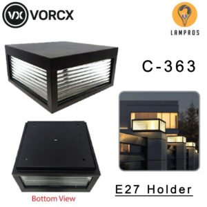 C-363 E27 Holder Outdoor Pillar Lamp
