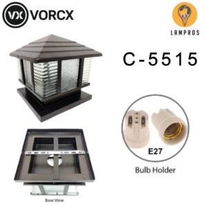 C-5515 E27 Holder Pillar Lamp