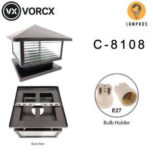 C-8108 E27 Holder Pillar Lamp