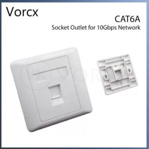 VX CAT6A Socket Outlet Switch (CAT3 / CAT6 / CAT6A) 10Gbps