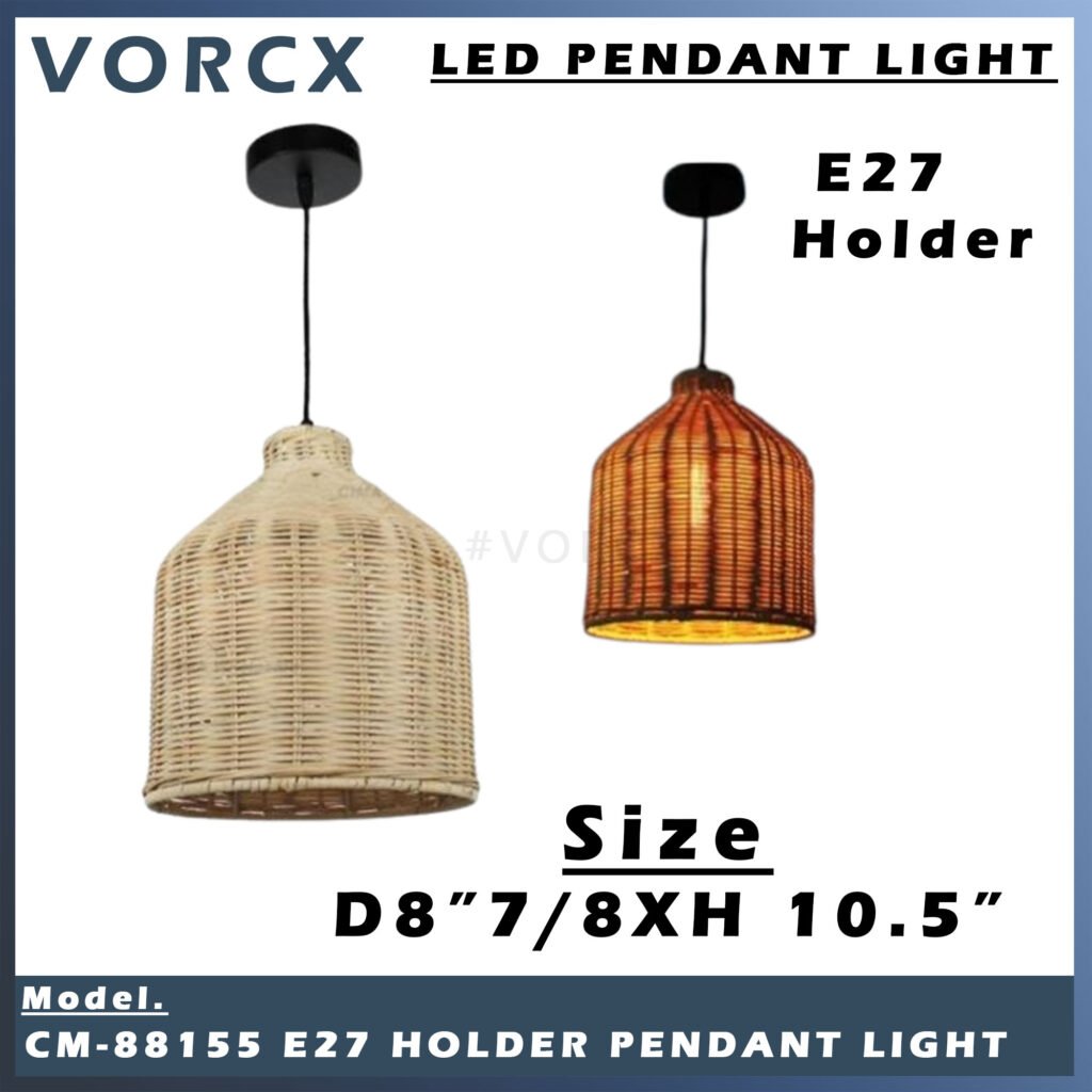 CM-88155 LED PENDANT LIGHT E27 HOLDER