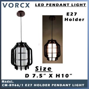 CM-B966 LED PENDANT LIGHT E27 HOLDER