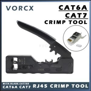 CT5 RJ11 RJ45 Tel CAT5e CAT6 CAT6A CAT7 Crimping Tool