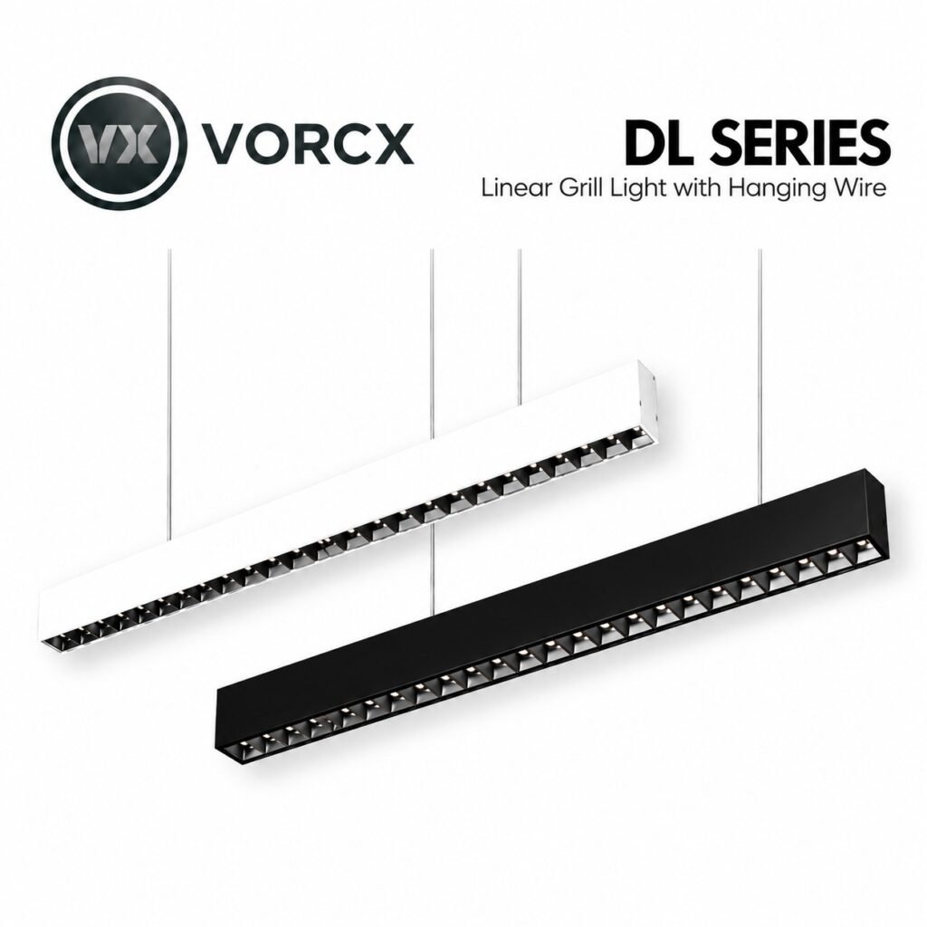 LH DL Series Grill Pendant Light 1200mm