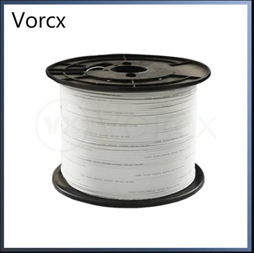 Fiber Optic 2 Core Drop Cable 1km Indoor UG White Drum
