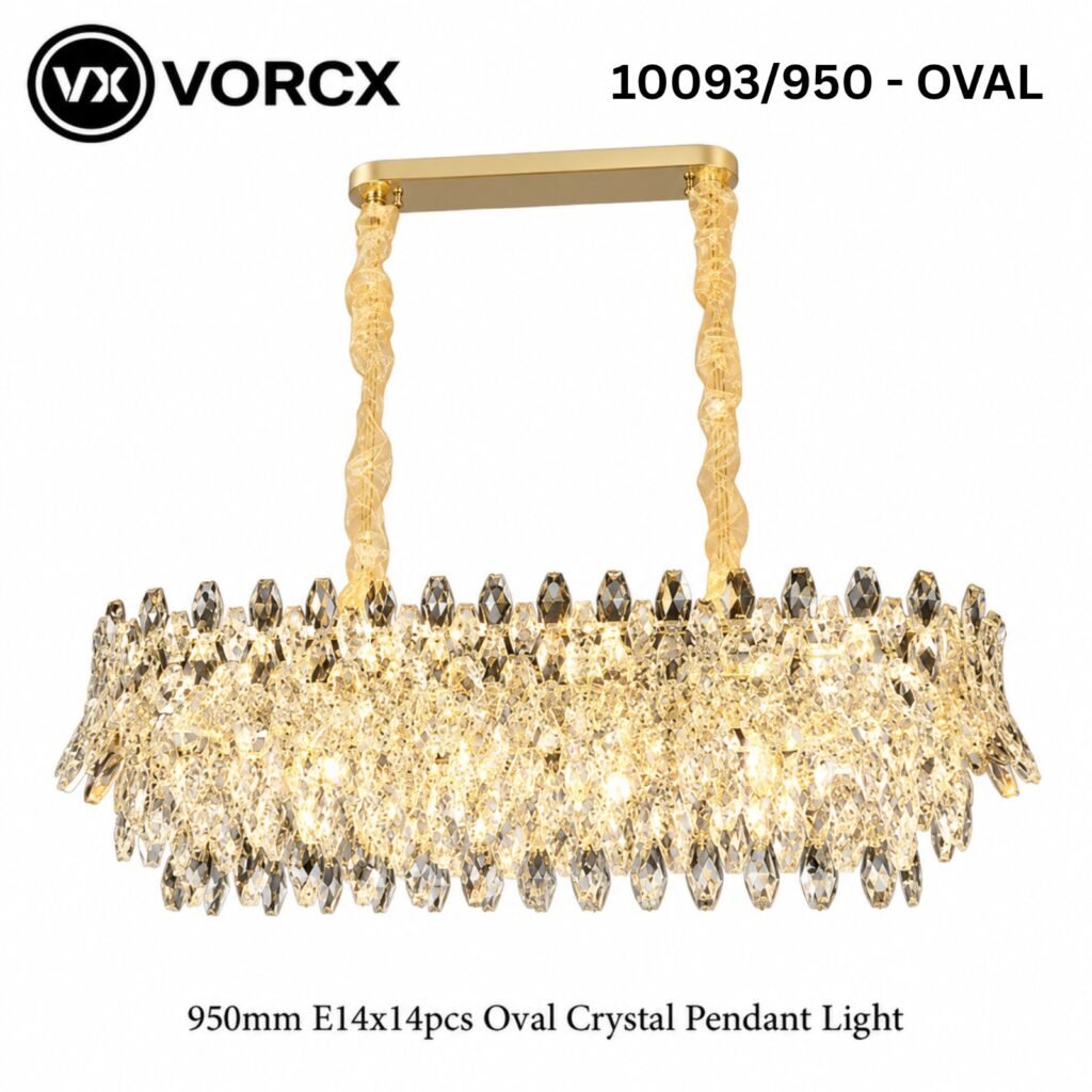 GS 10093/950 OVAL Crystal Light 950mm