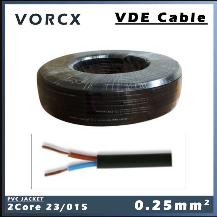 NP-VD 2Core VDE 23/015mm 70m Power Cable