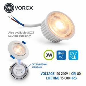 Prestige 7W LED GU10 Module 3CCT Adjusting