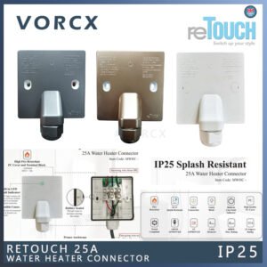 RETOUCH 25A WATER HEATER CONNECTOR IP25 (SIRIM)