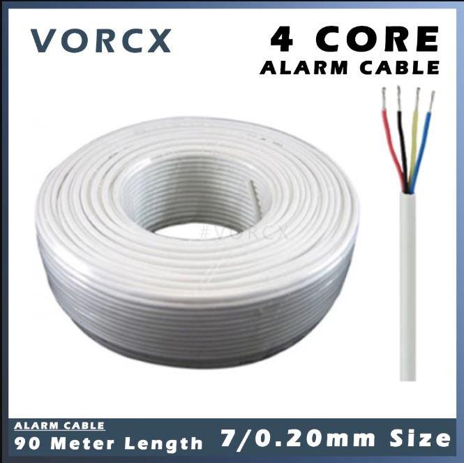 Taka Alarm Cable 4 Core 7/0.20mm 90m