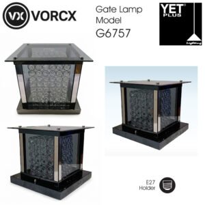YET G6757 E27 Holder Pillar Lamp