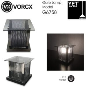 YET G6758 E27 Holder Pillar Lamp