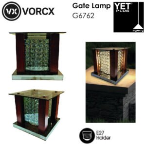 YET G6762 E27 Holder Pillar Lamp