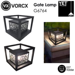 YET G6764 E27 Holder Pillar Lamp