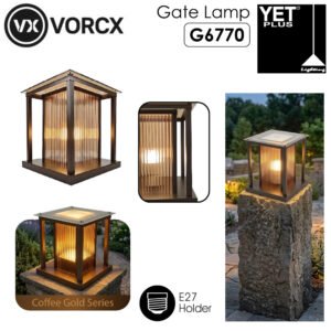 YET G6770 E27 Holder Pillar Lamp