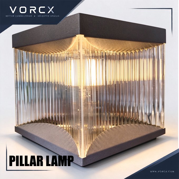 YET B0169 E27 Pillar Lamp Fitting