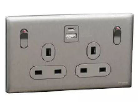 Schneider UNICA X Ultra Slim Switch (Stainless Steel) - Image 5