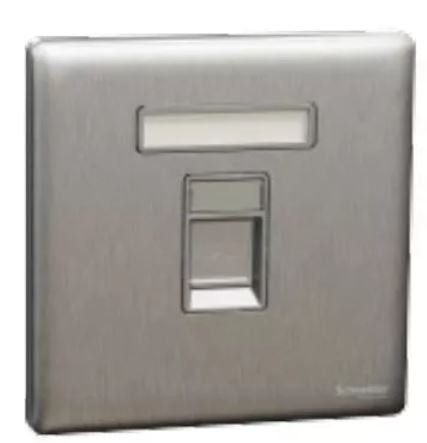 Schneider UNICA X Ultra Slim Switch (Stainless Steel) - Image 3