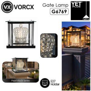 YET G6769 E27 Holder Pillar Lamp